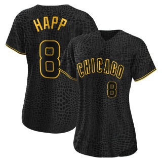 Chicago Cubs Ian Happ Nike Alt Replica Jersey with Authentic Lettering Medium